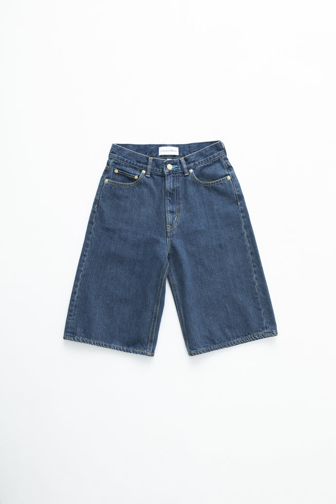 The Turquoise Jean Short Solid 3year