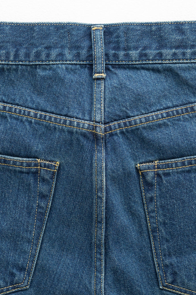 The Turquoise Jean Short Solid 3year