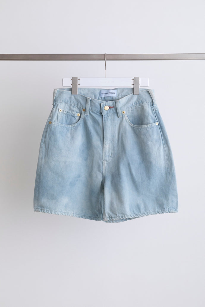 The Coral Jean Short Indigo