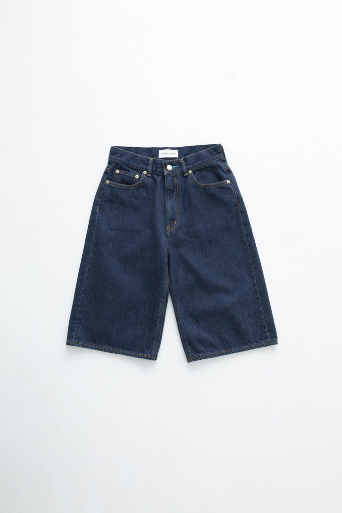 The Turquoise Jean Short 〈Non-stretch〉Solid 1wash