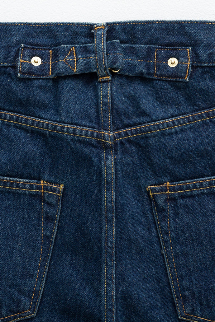 The Coral Jean Short〈Non-stretch〉Solid 1wash