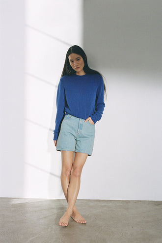 The Coral Jean Short | Non-stretch | Solid 7year
