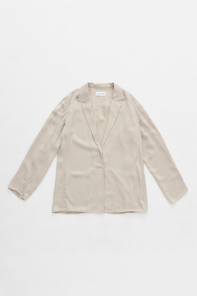 The Sea Blue Chalcedony Jacket Beige