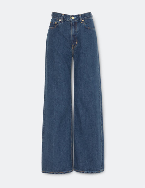 Tu es mon Tresor デニム　lapis lazuli 25 The Topaz Denim Skirt Solid 3year – Tu es mon Tresor