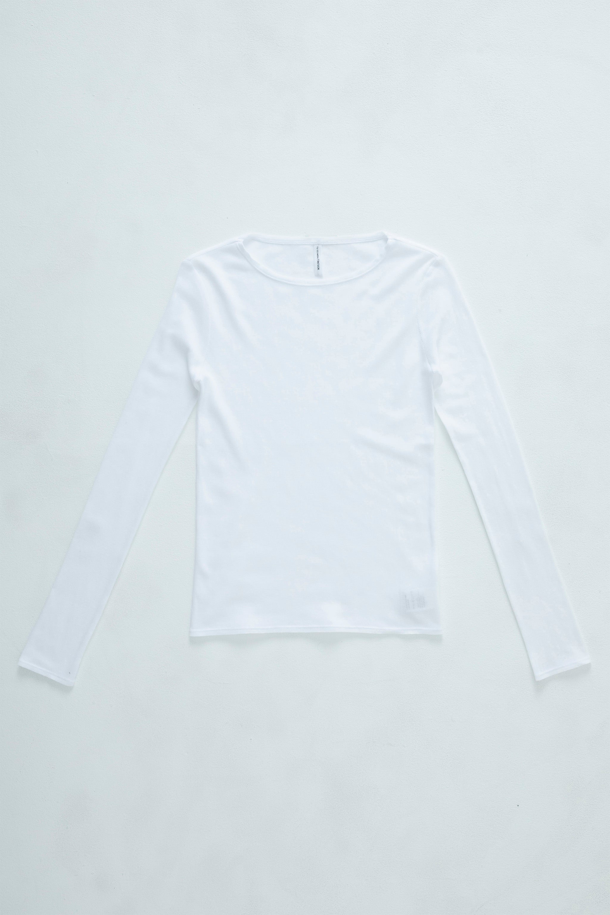 祝開店！大放出セール開催中 Cut-off long Tresor mon es Tu – White top sleeve トップス