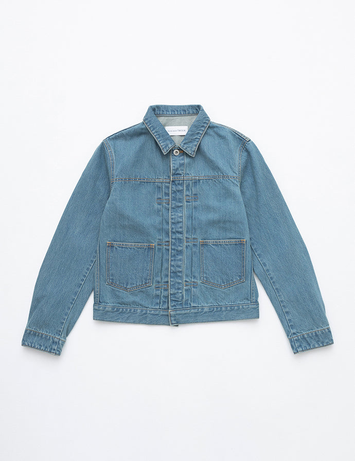 The Emerald Denim Jacket Solid 3year