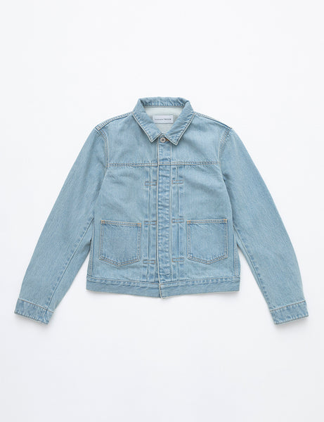 The Emerald Denim Jacket Solid 7year – Tu es mon Tresor
