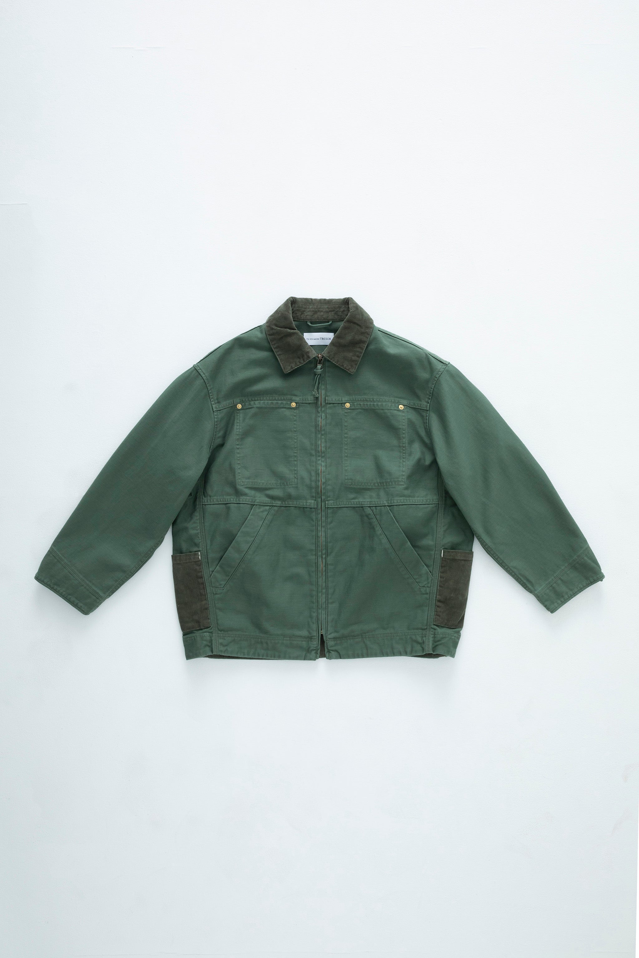 Tu es mon TRESOR ミリタリージャケット 袖 ファー Jacket – Tu es mon Tresor
