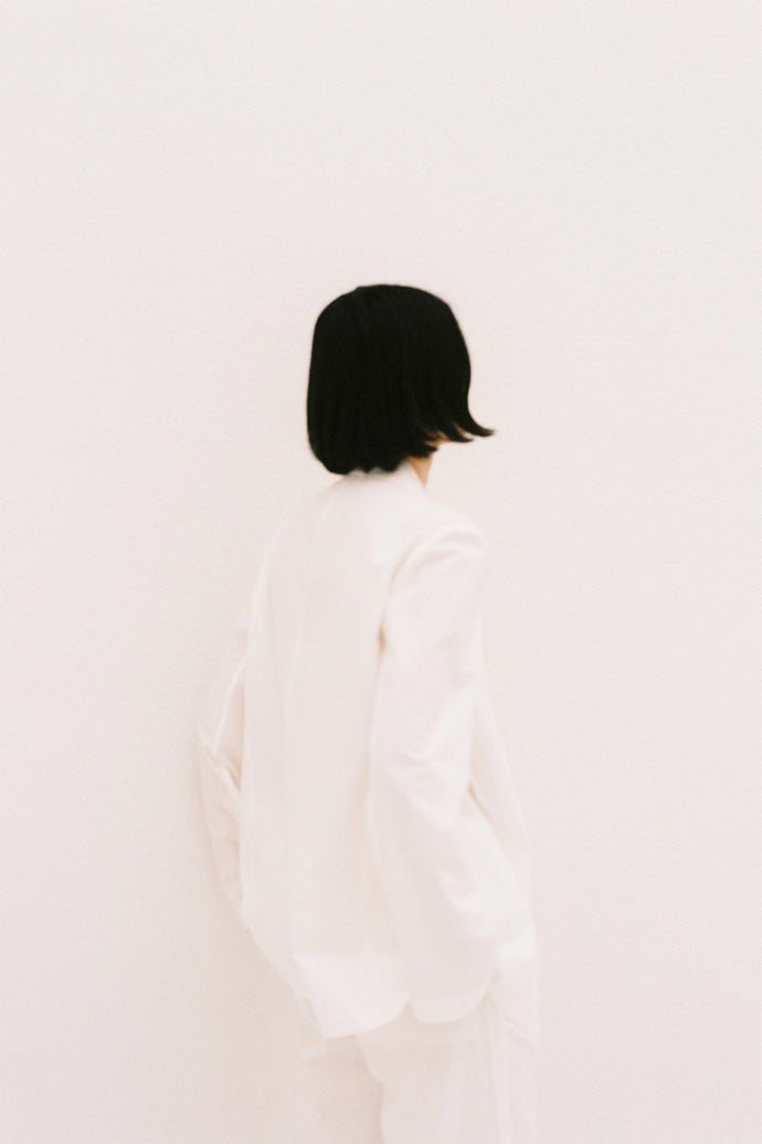Tailored Shirt Jacket White