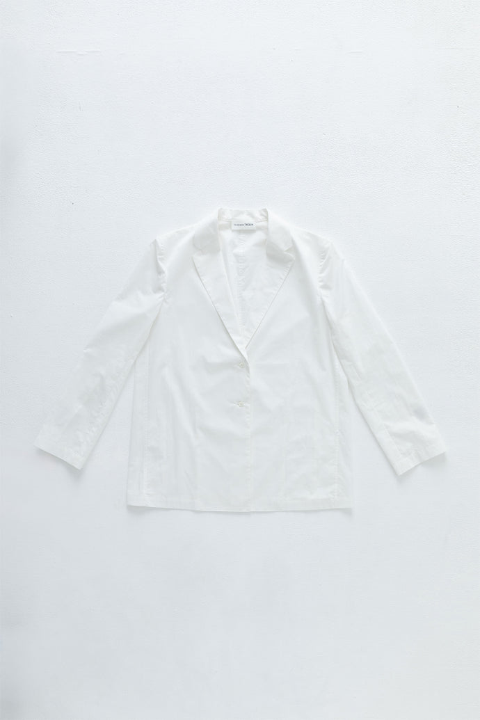 Tailored Shirt Jacket White