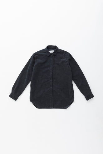 The Turquoise Corduroy Shirt Charcoal