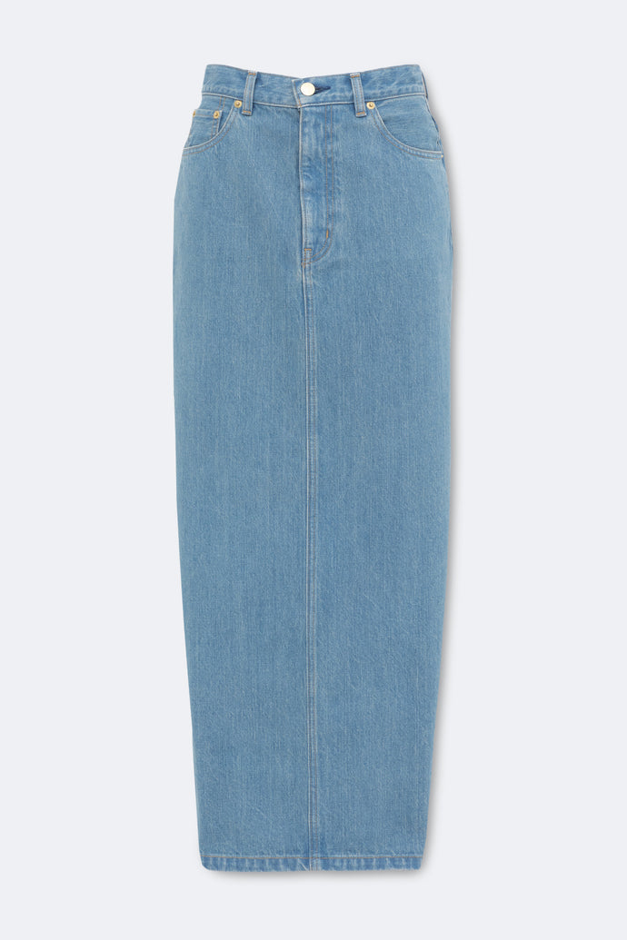 The Labradorite Denim Skirt Solid 3year