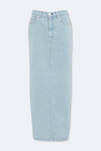 The Labradorite Denim Skirt Solid 7year