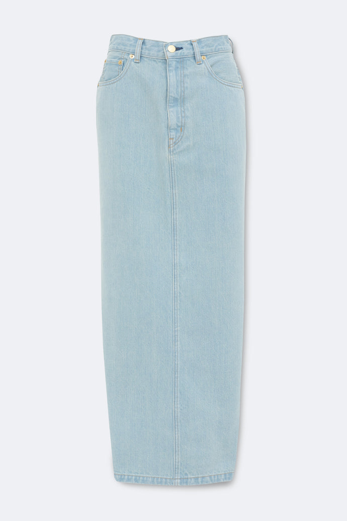 The Labradorite Denim Skirt Solid 7year