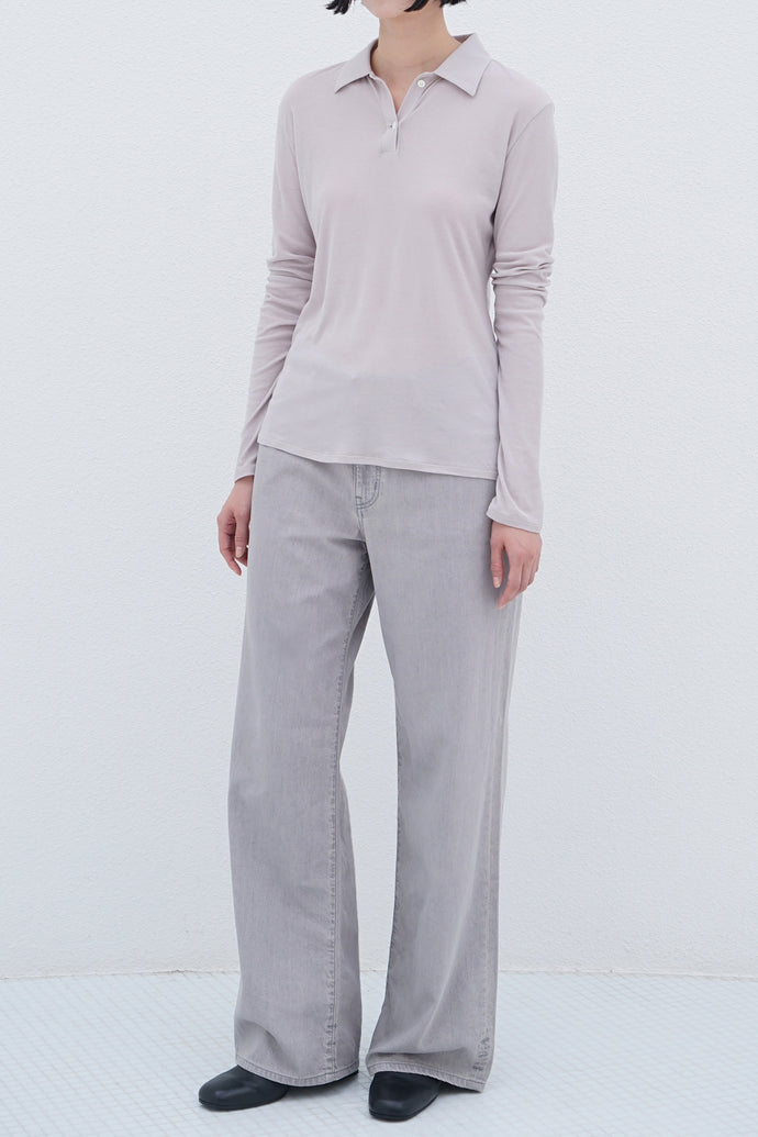 The Topaz Jean Low Rise Grey