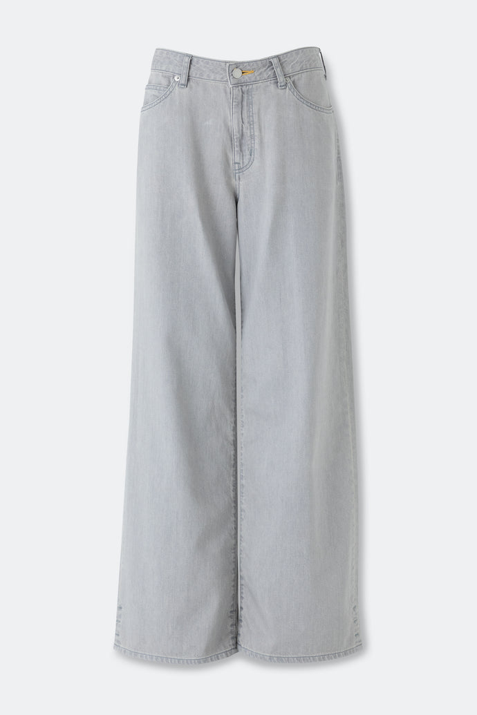 The Topaz Jean Low Rise Grey