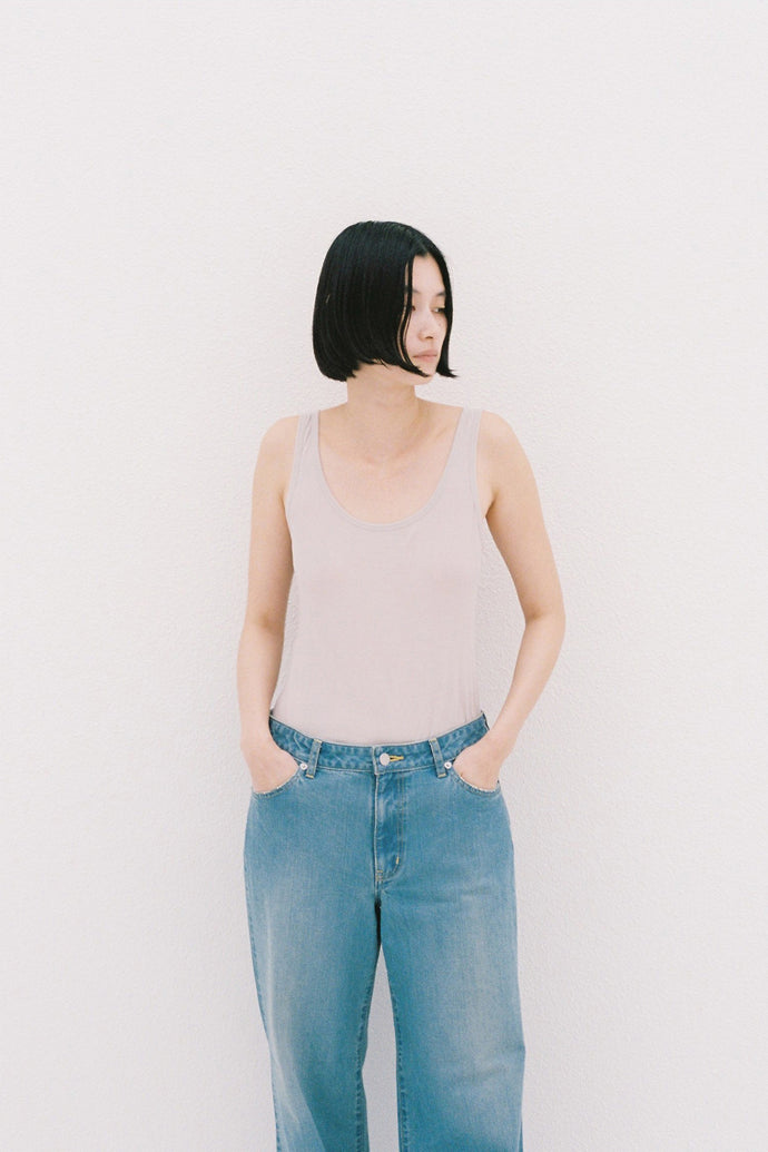U-Neck Tank Greige